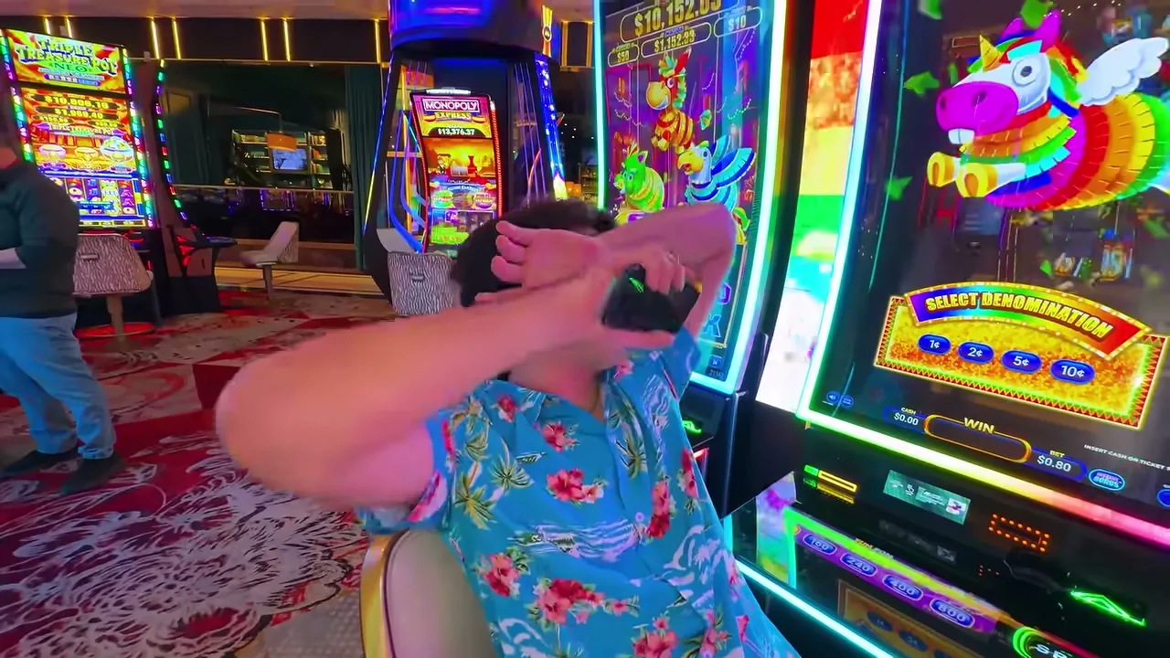 Interface de casino en direct sur mobile