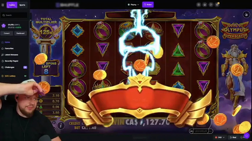 Gates of Olympus Super Scatter — capture d'écran