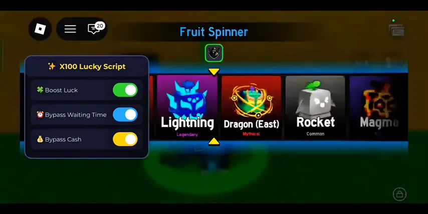 Lucky Fruit Wins 100 — capture d'écran