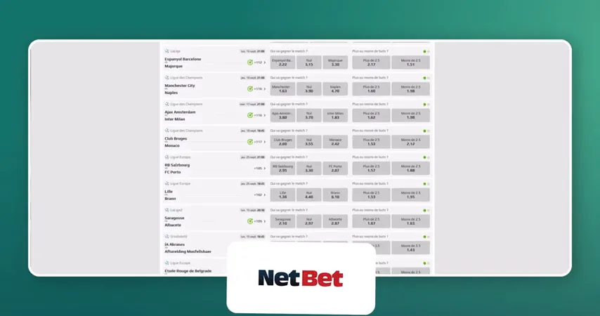 Netbet — casino en ligne