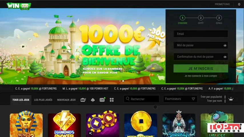 Winoui — casino en ligne